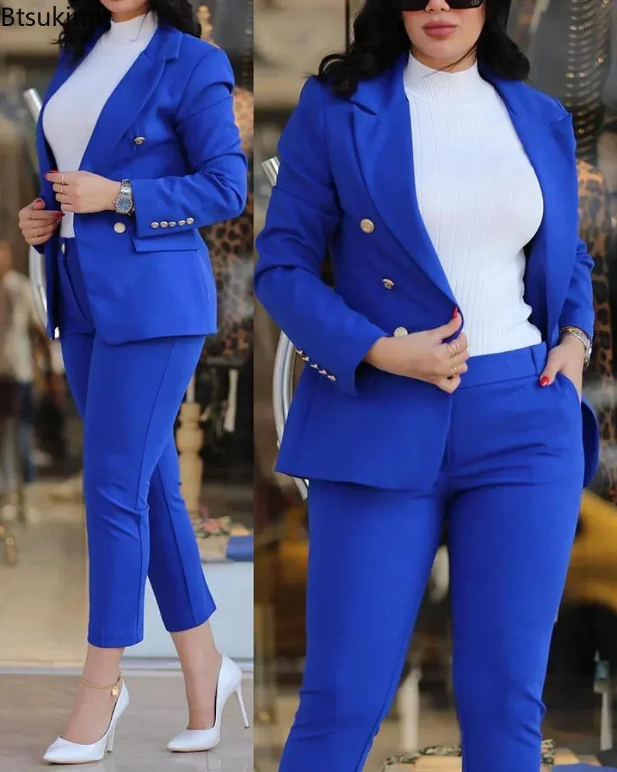 Women's Formal Office Pant Set