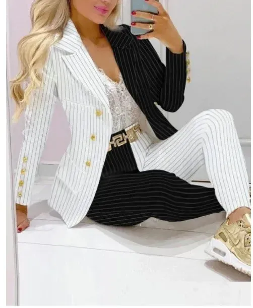Women's Formal Office Pant Set