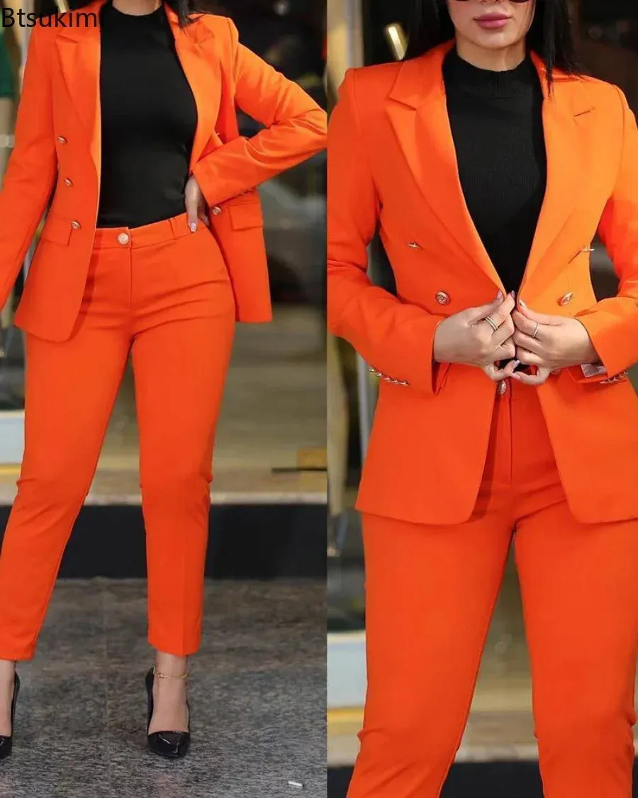 Women's Formal Office Pant Set