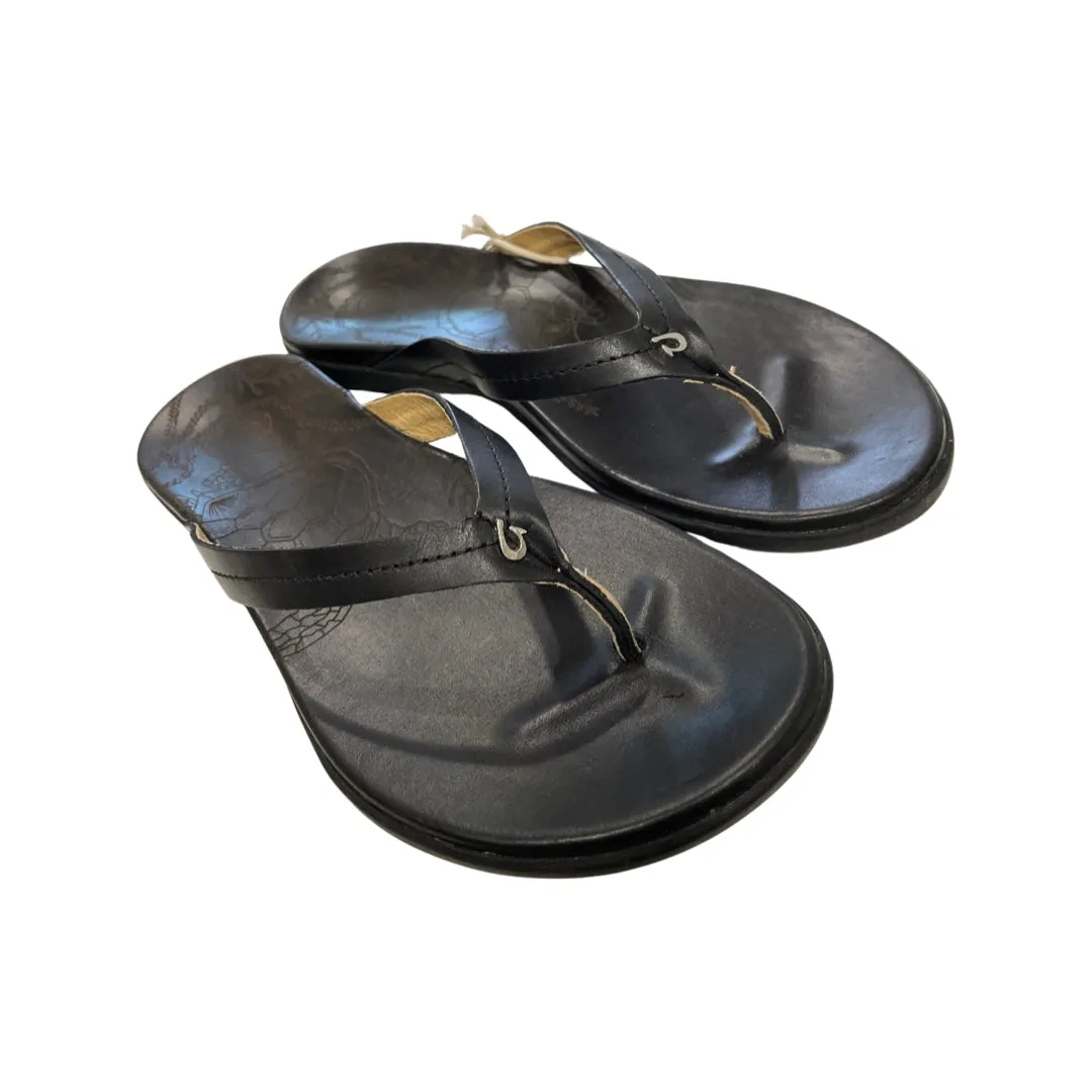 Women's Honu Black Olukai