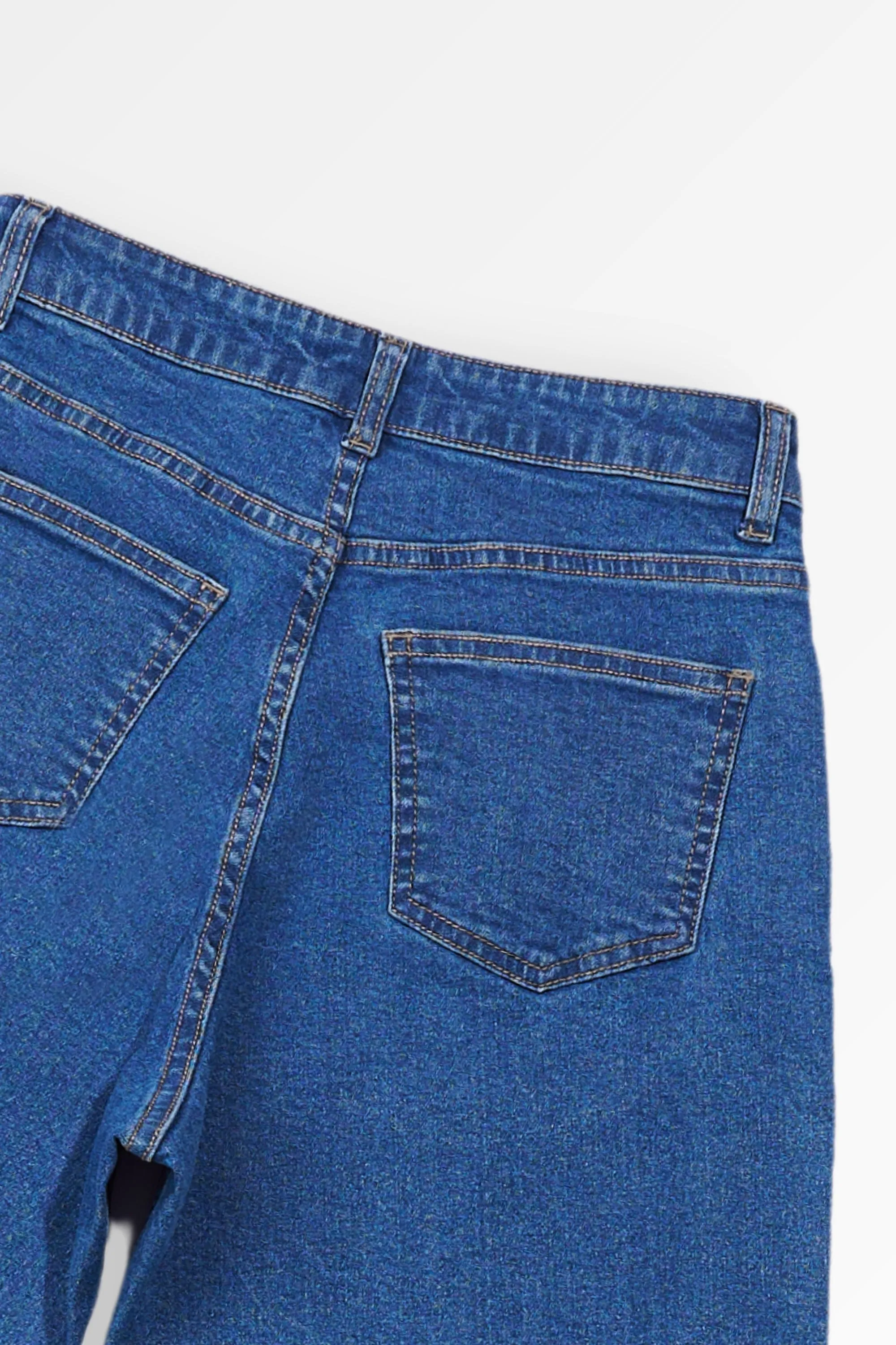 Women's Medium Blue Baggy Pants | Leaf Clothing