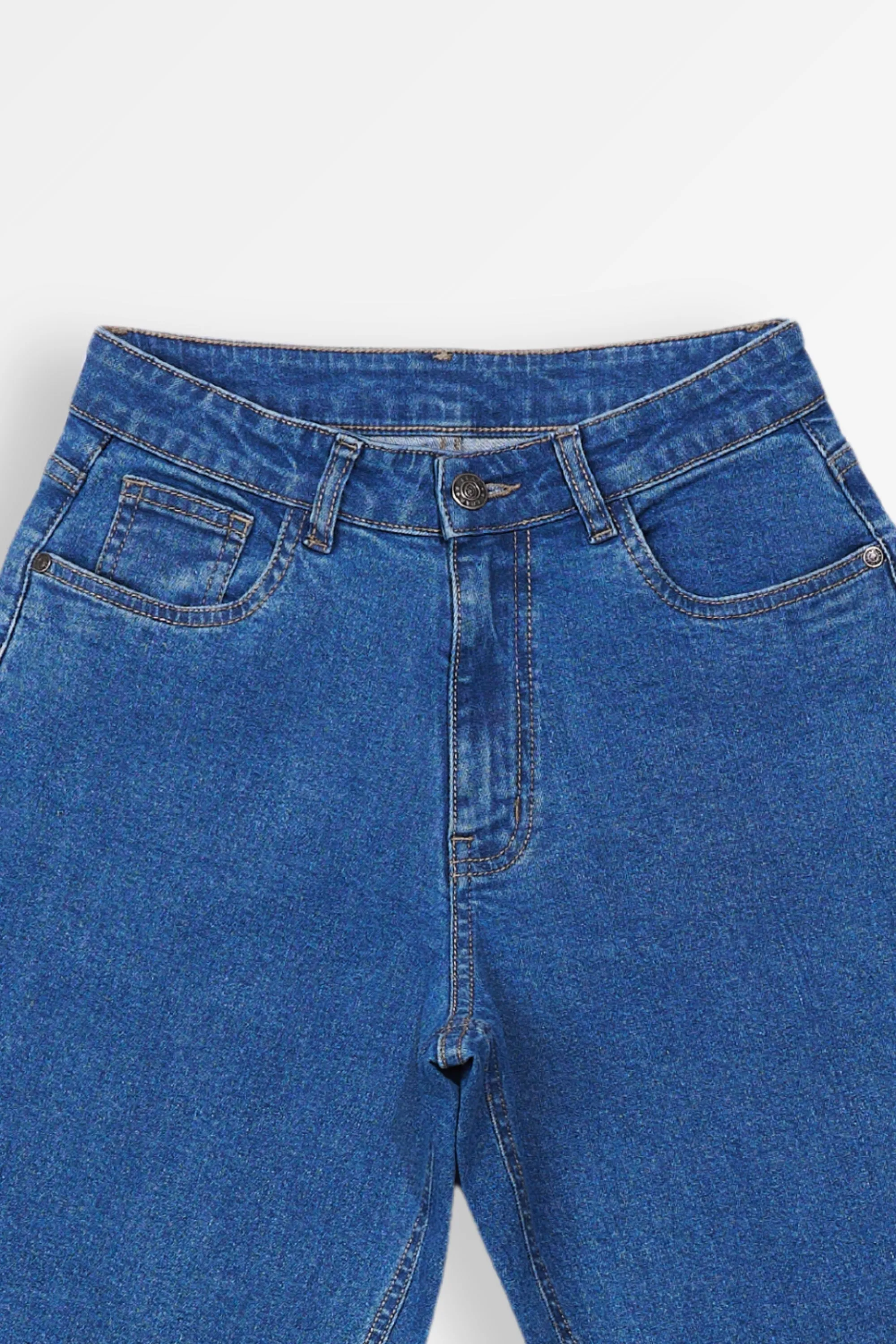 Women's Medium Blue Baggy Pants | Leaf Clothing