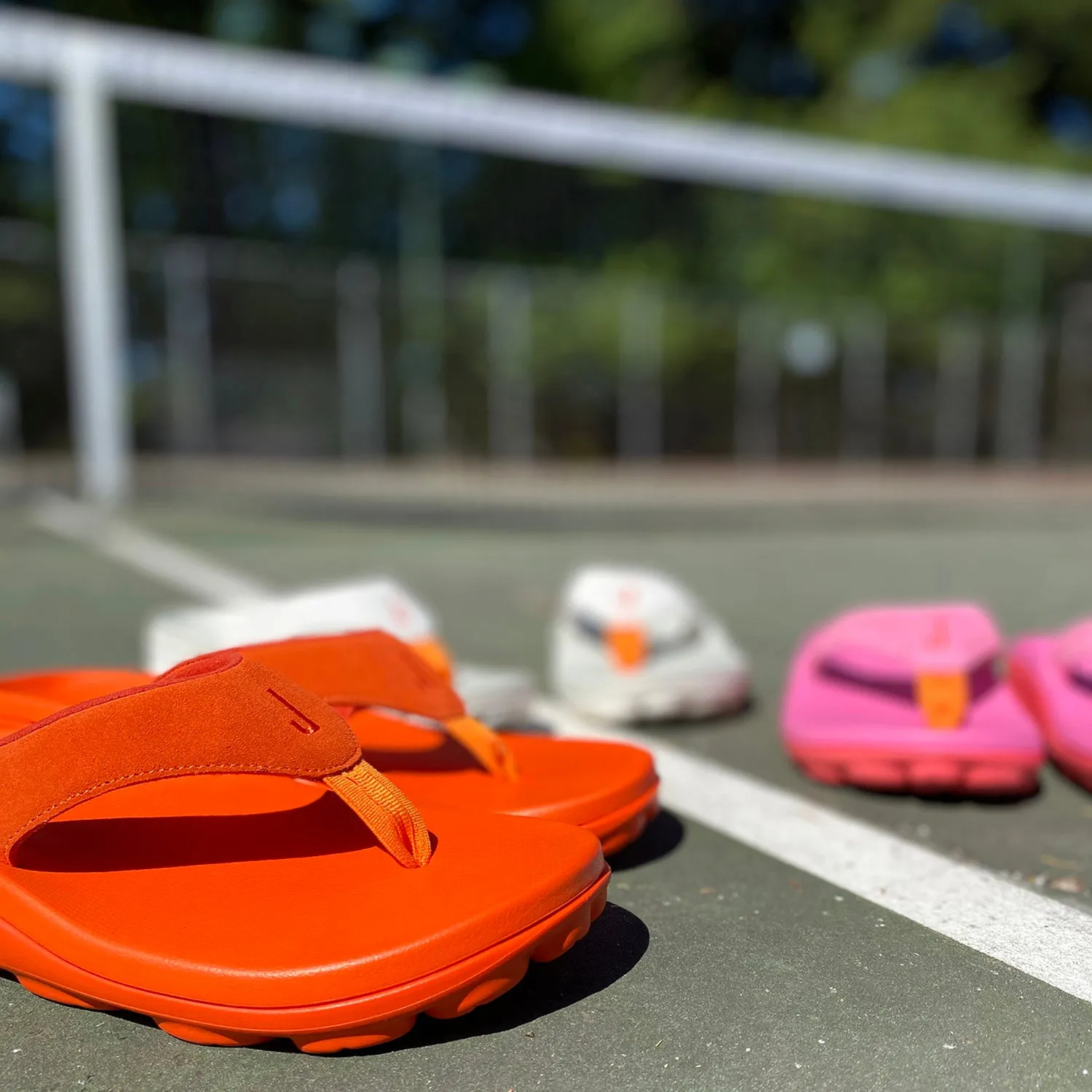 Women's Mexico Flip Flops - Seoul Orange