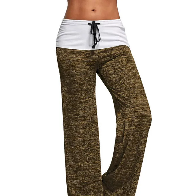 Women's Popular Wide Leg Drawstring Pajama Pants