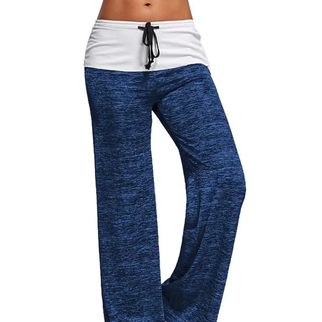 Women's Popular Wide Leg Drawstring Pajama Pants