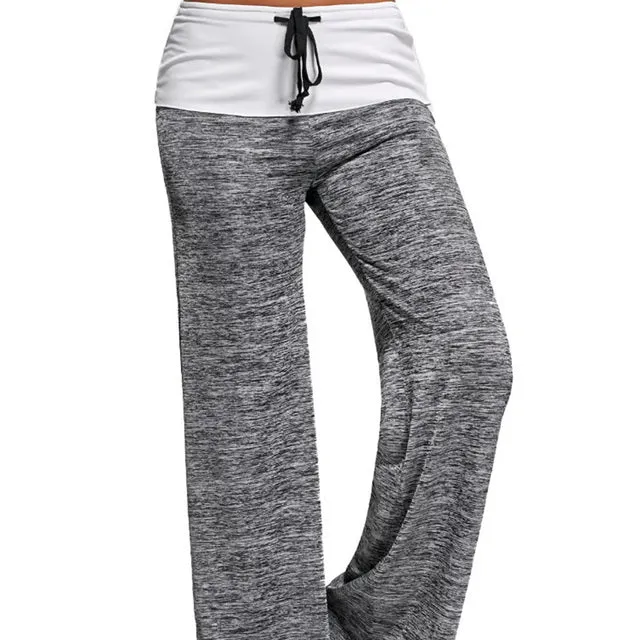 Women's Popular Wide Leg Drawstring Pajama Pants