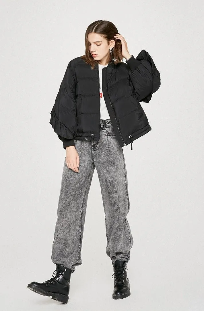 Women's Short Loose Down Jacket