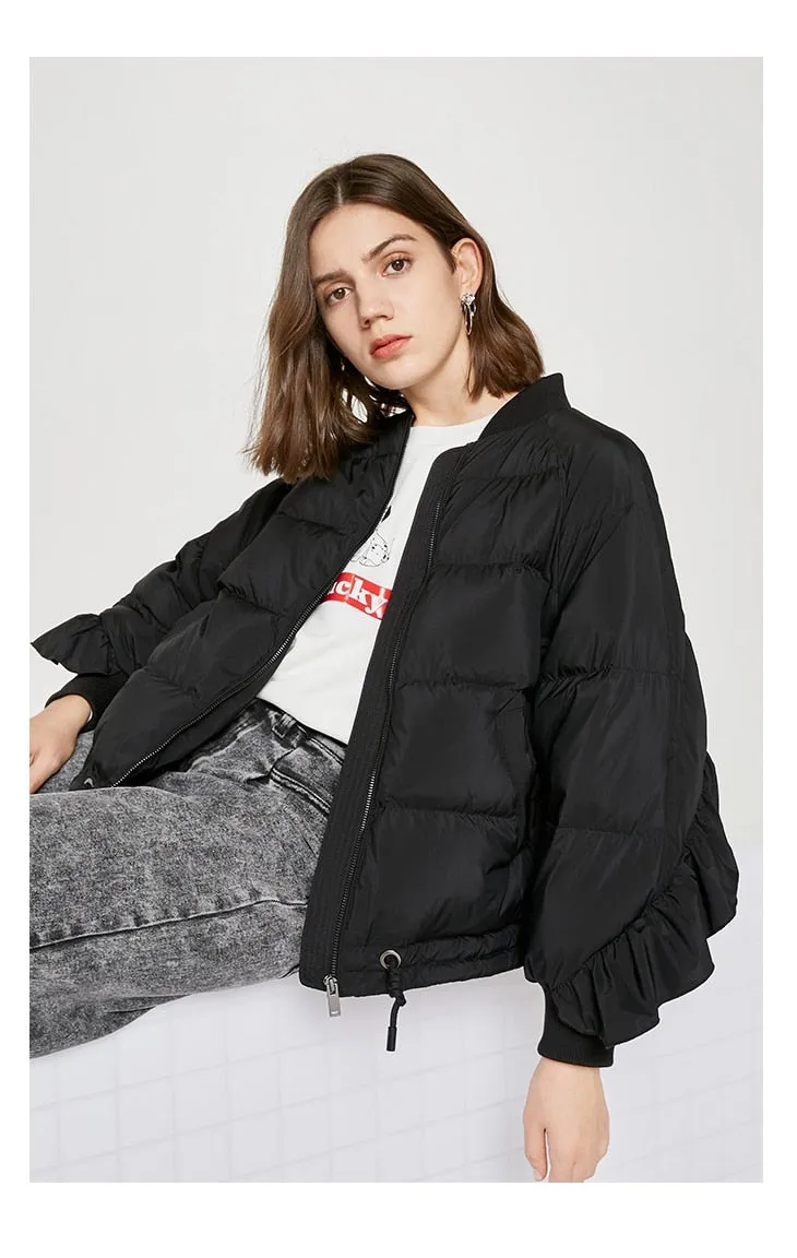 Women's Short Loose Down Jacket