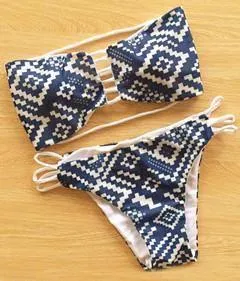 Women's Swimsuit Swimwear Lady Sexy Padded Bra Beachwear 010