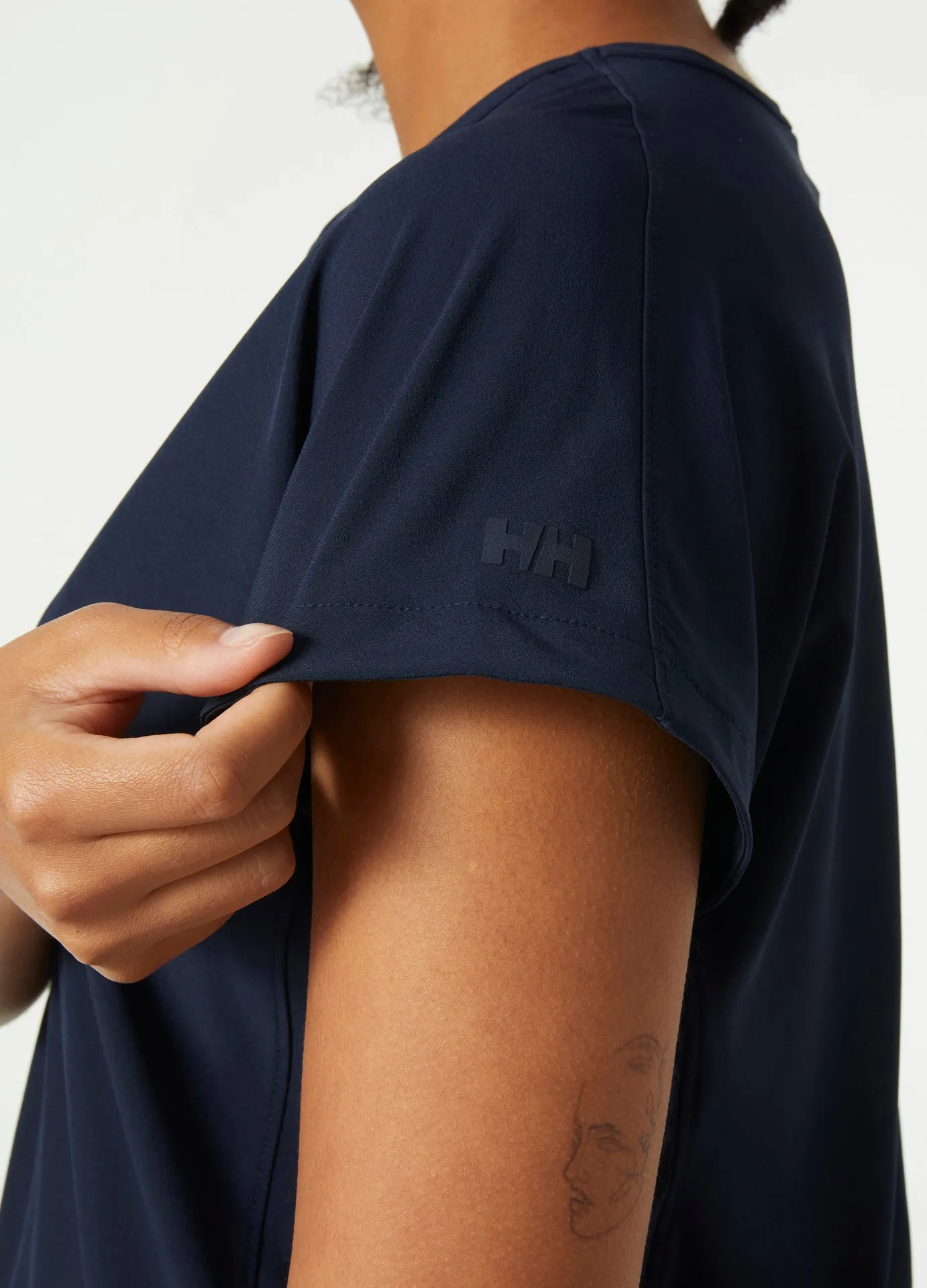 WOMEN'S THALIA SUMMER TOP - NAVY