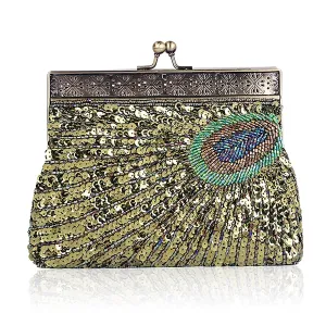 Women's Unique Luxury Sequins Beaded Evening Bag|JaosWish