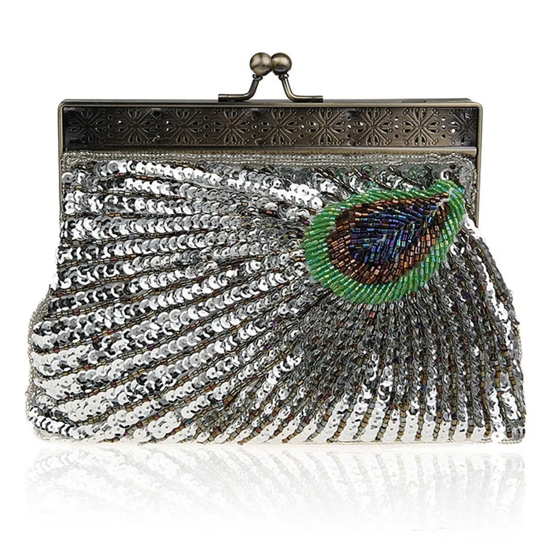 Women's Unique Luxury Sequins Beaded Evening Bag|JaosWish