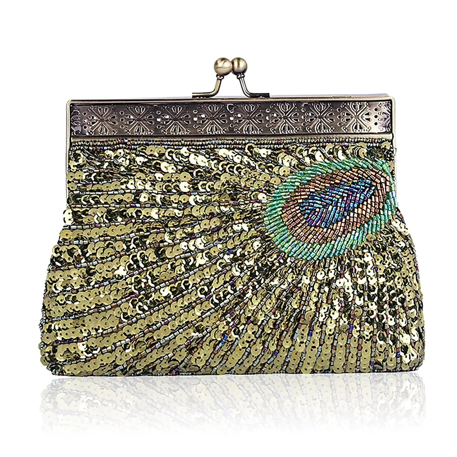Women's Unique Luxury Sequins Beaded Evening Bag|JaosWish
