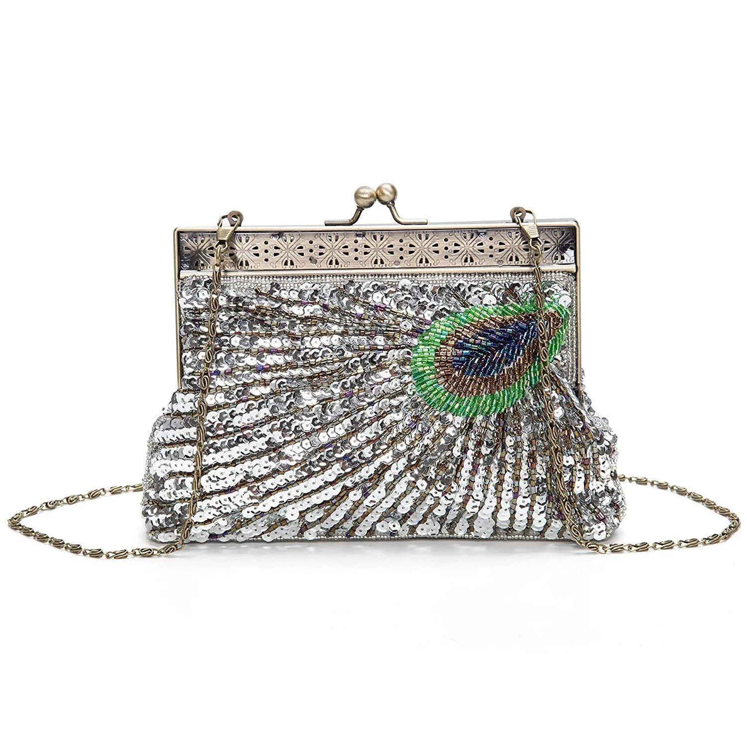 Women's Unique Luxury Sequins Beaded Evening Bag|JaosWish