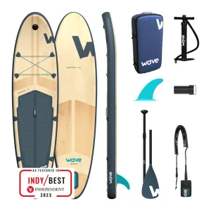 Woody SUP | Inflatable Stand-Up Paddle Board | 10/11ft | Navy