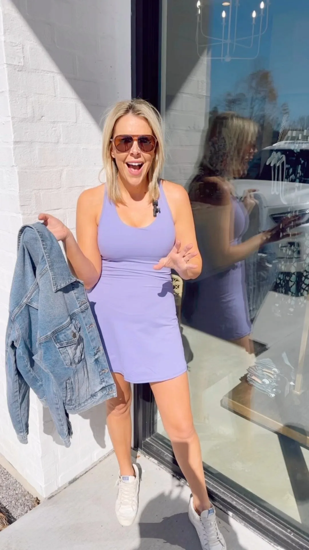 Workout In Love Romper Dress