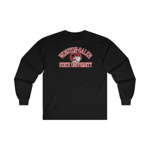 WSSU UNISEX RAM CENTER LONGSLEEVE TEE