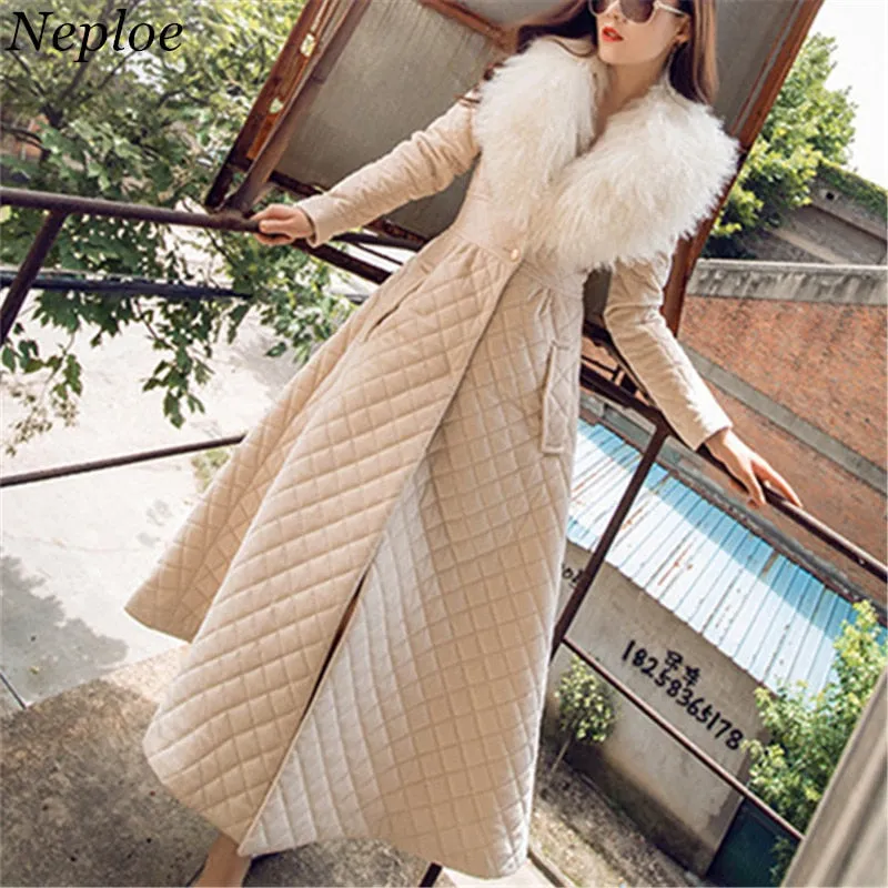 X-Long Slim Women Winter Jacket