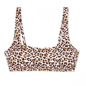 Xhilaration Women's Ribbed Bralette Bikini Top