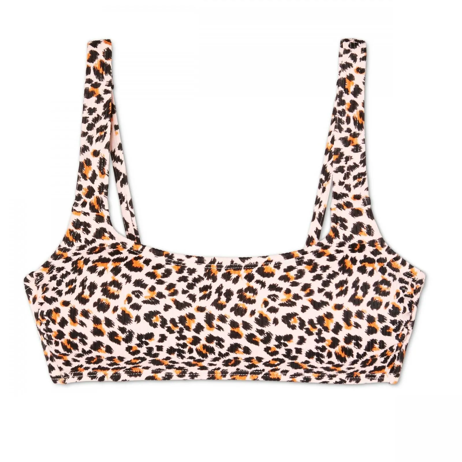 Xhilaration Women's Ribbed Bralette Bikini Top