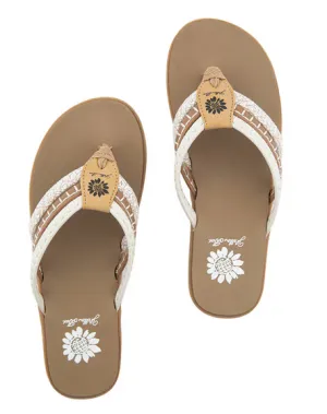 Yellow Box Fitzen Natural Flip Flop