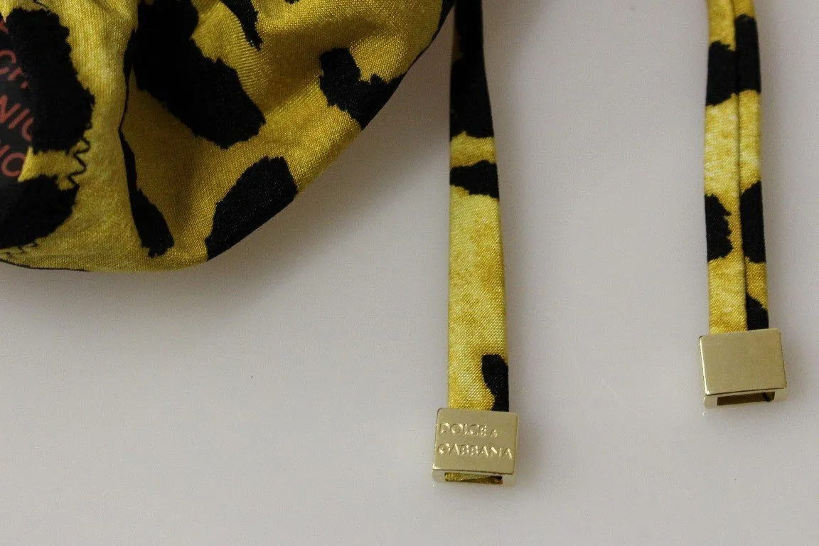 Yellow Leopard Bikini Bottom Swimwear Beachwear
