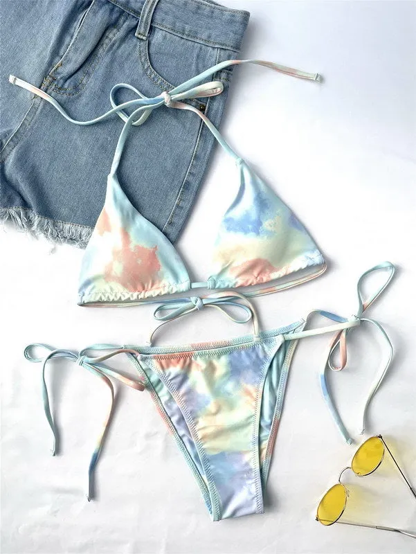 ZABRI  sexy  bikini beachwear ladies bra bikini set thong swimsuit