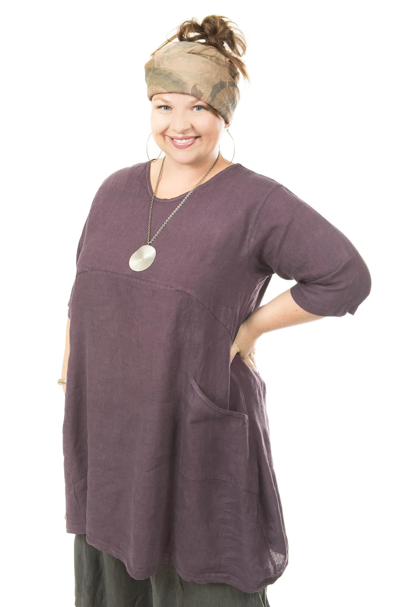 Zen Tunic UnPrinted-Blue Fish Clothing