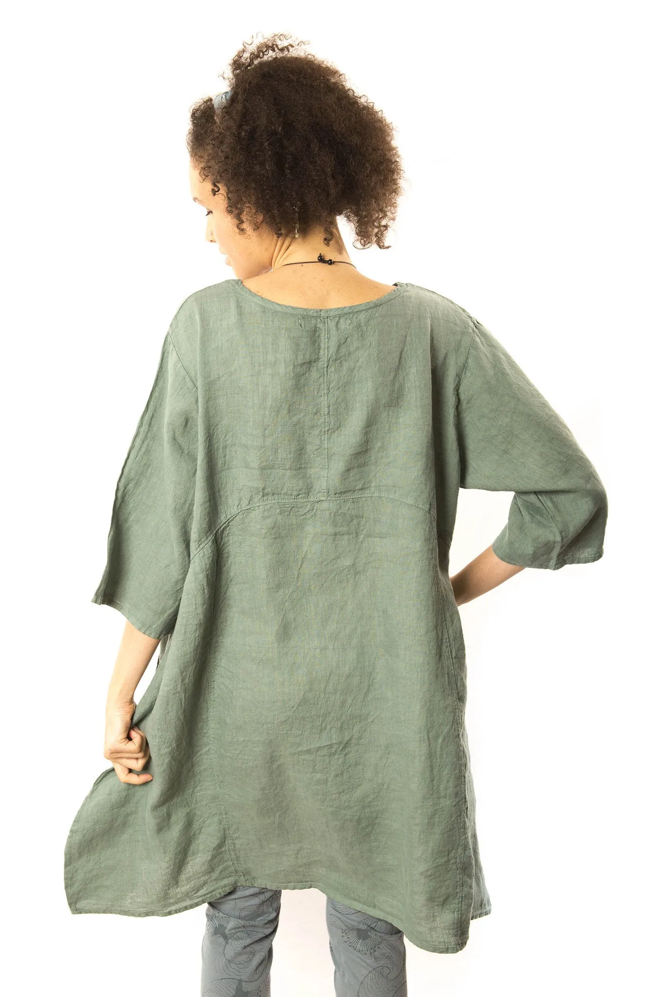 Zen Tunic UnPrinted-Blue Fish Clothing