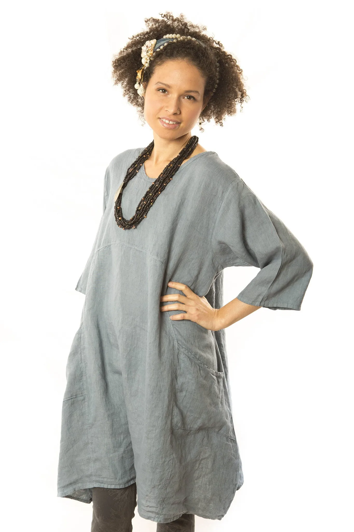 Zen Tunic UnPrinted-Blue Fish Clothing